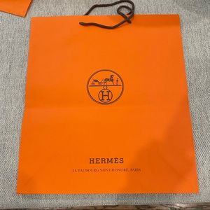 Hermes Gift Wrapping Bag